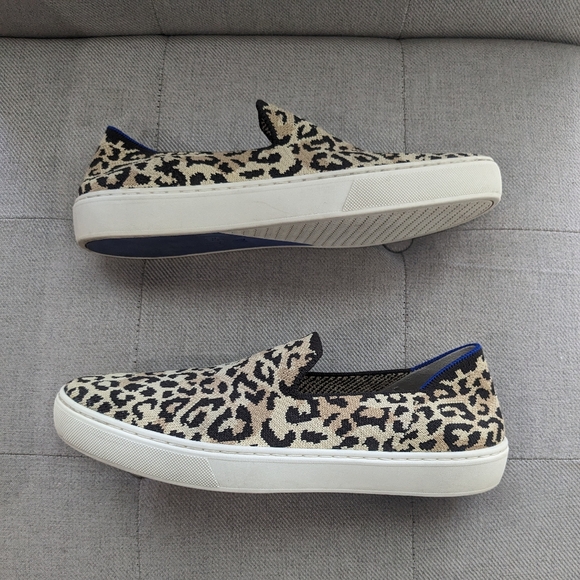 ROTHYS Little Desert Cat Textile Original Slip On Shoes Brown Sneakers Size 8.5 - Picture 3 of 10